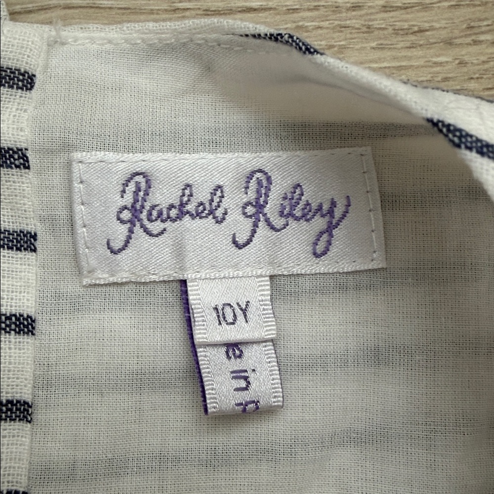Rachel Riley Linen Dress Size 10 - Picture 4 of 6